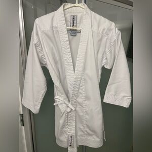 Arawaza Youth Karate Gi 160 w/ Blue & Red Belts | Complete Set